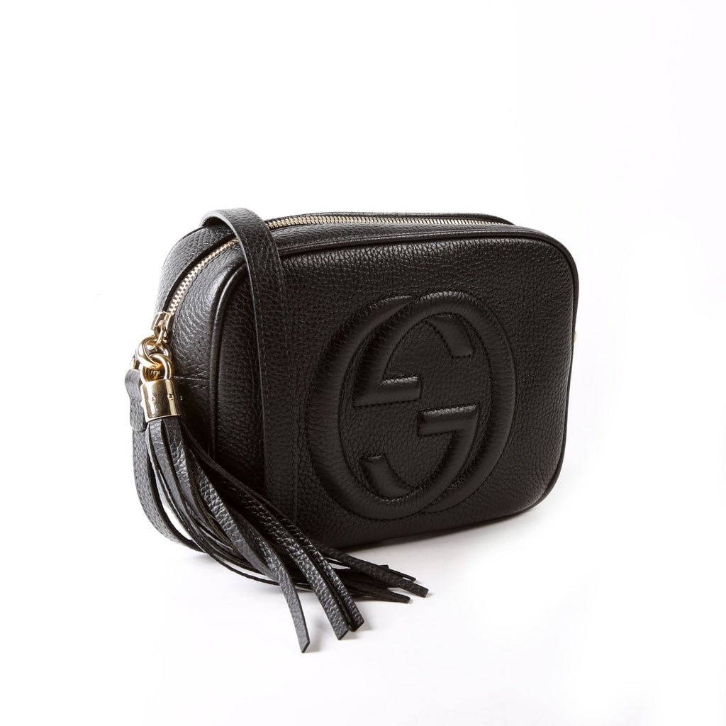 Gucci 308364 Soho Disco Crossbody Black