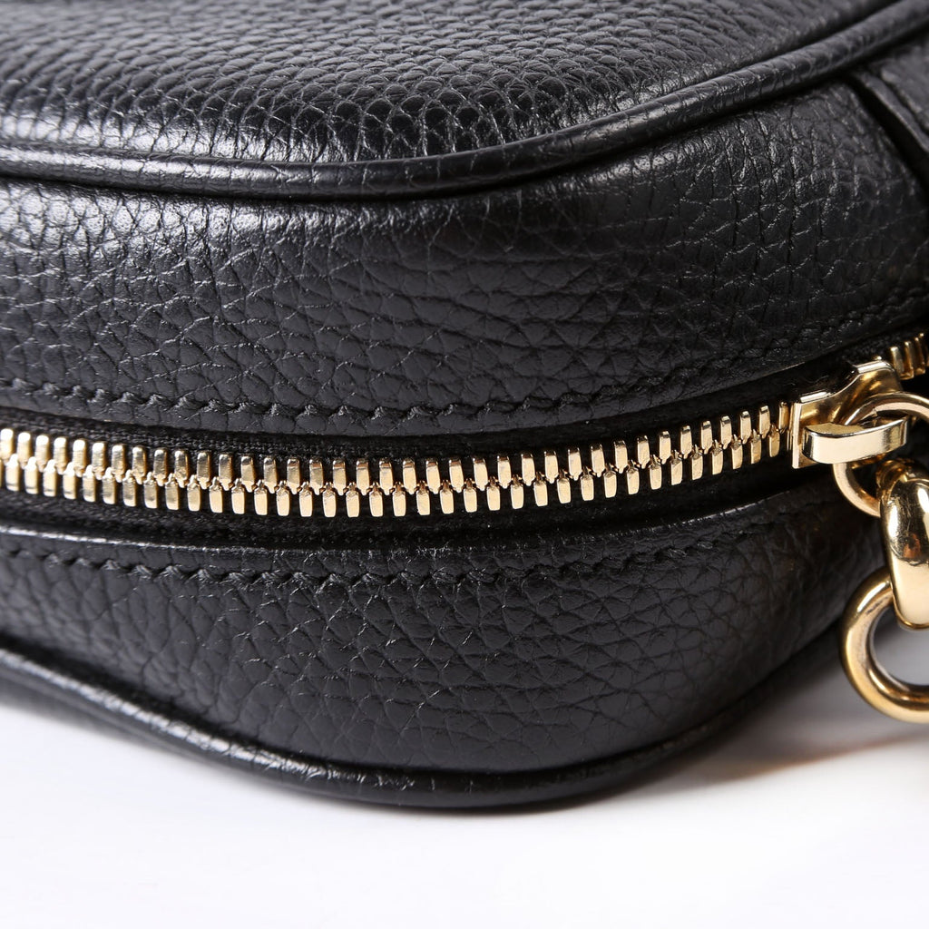 Gucci 308364 Soho Disco Crossbody Black