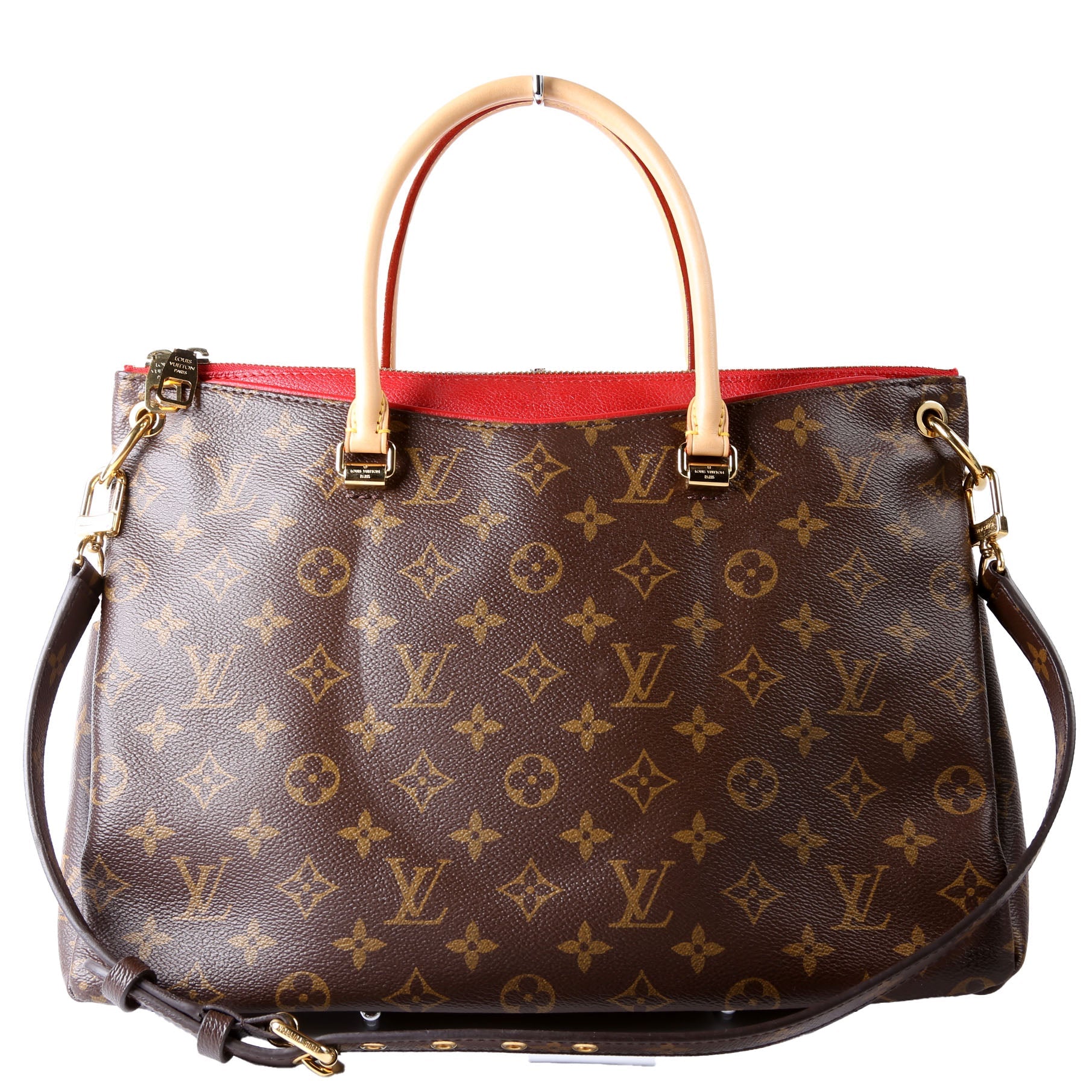 Pallas Tote Monogram Canvas Side