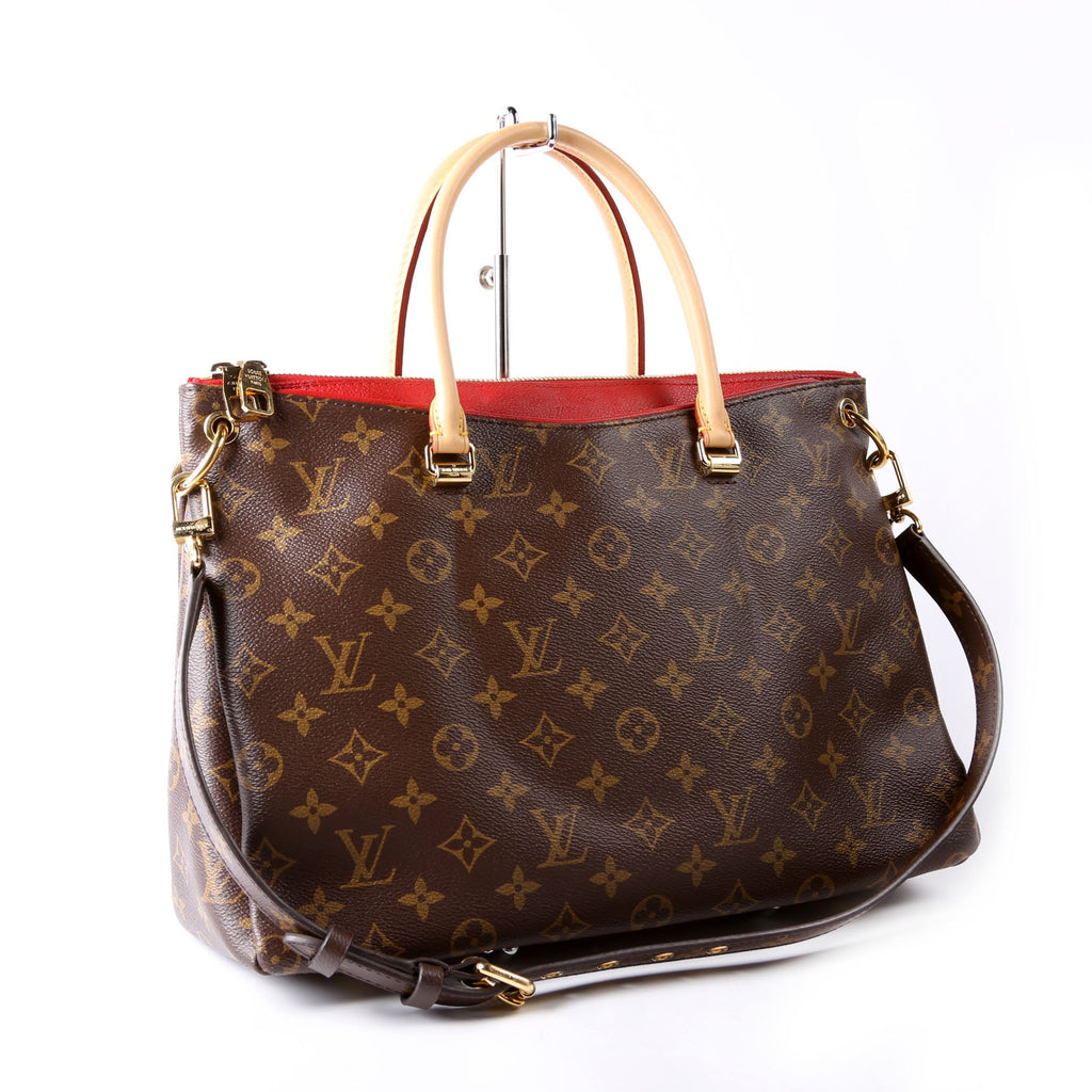 Pallas Tote Monogram Canvas Side
