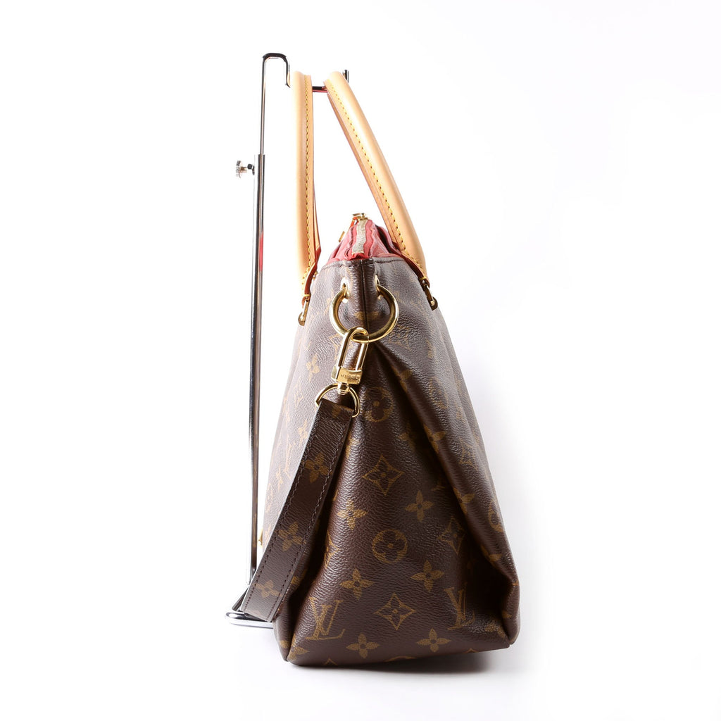 Pallas Tote Monogram Canvas Side
