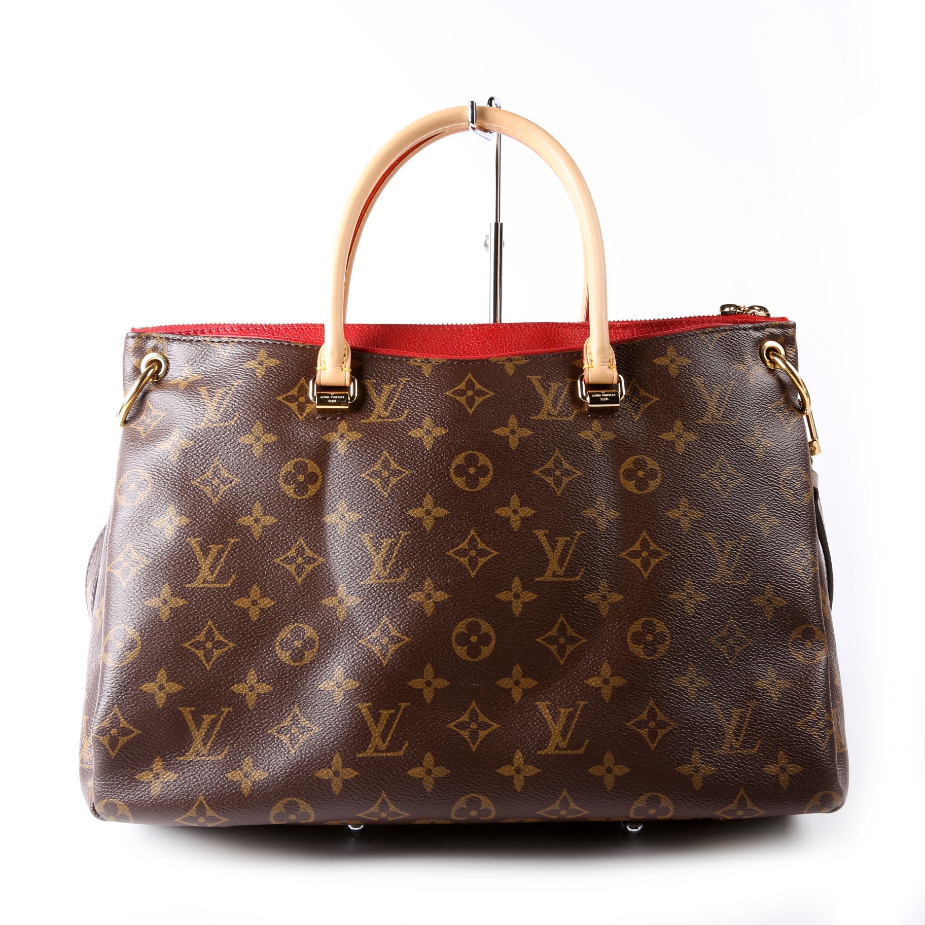 Pallas Tote Monogram Canvas Side