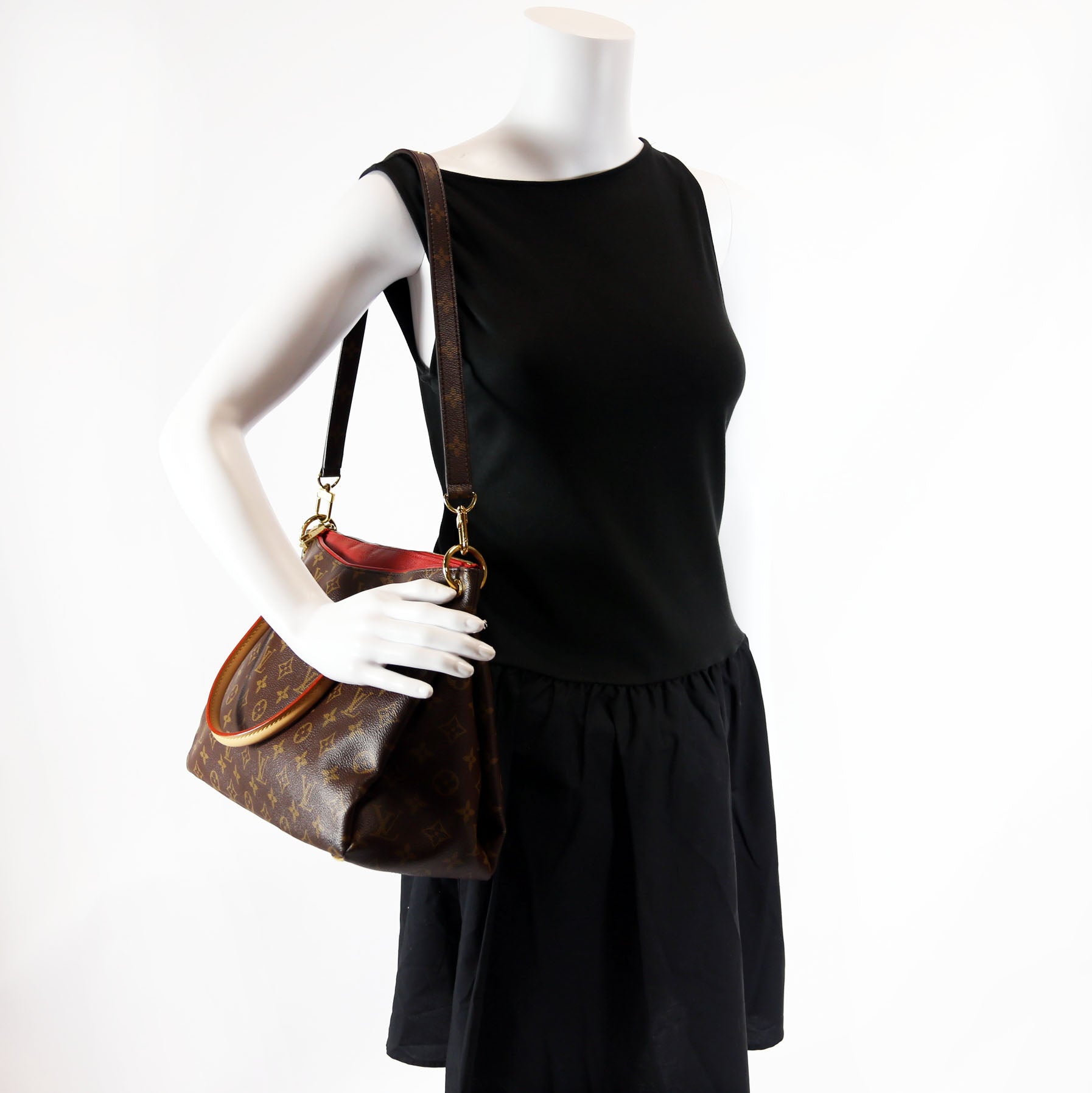 Pallas Tote Monogram Canvas Side