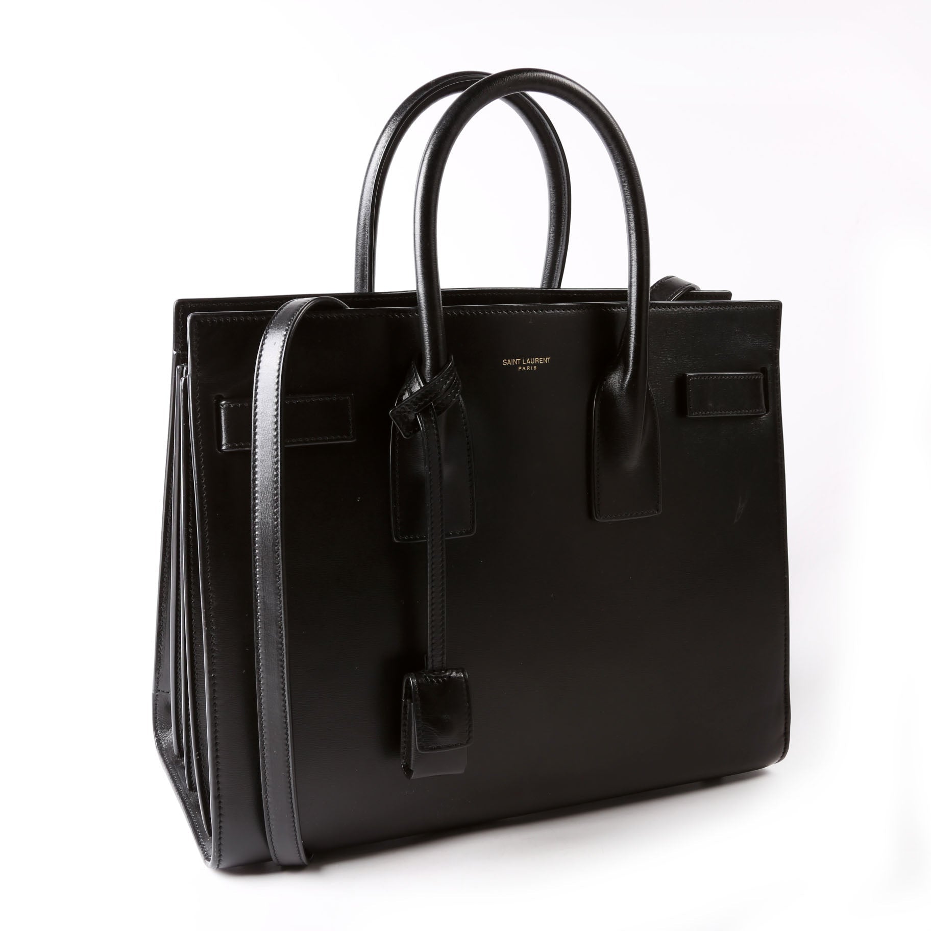 SAINT LAURENT 378299 Sac De Jour Small Black