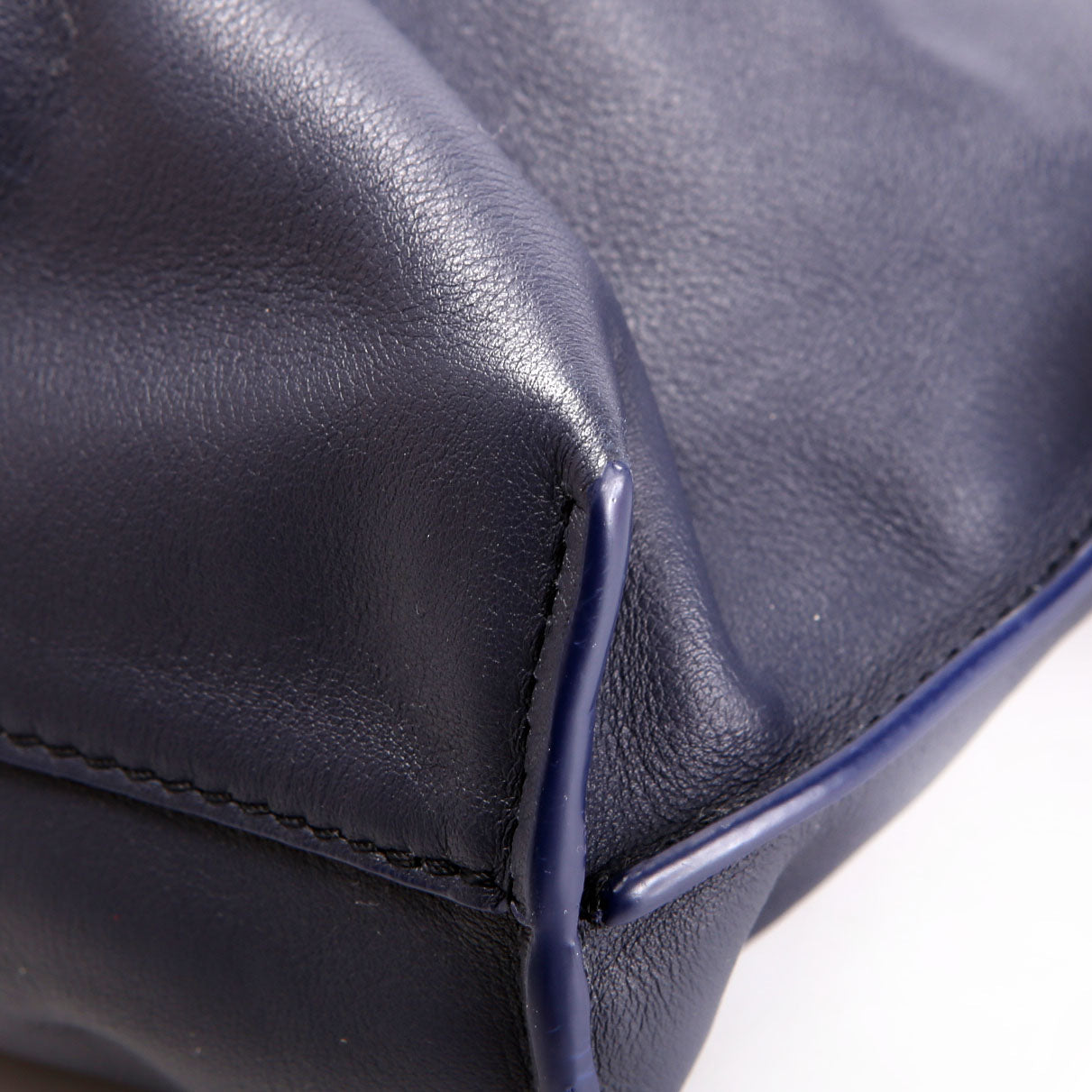 Flamenco Knot Clutch Mini Navy