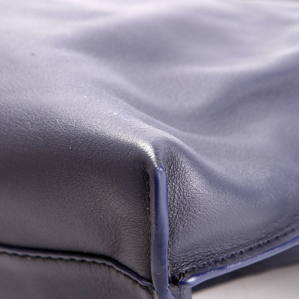 Flamenco Knot Clutch Mini Navy