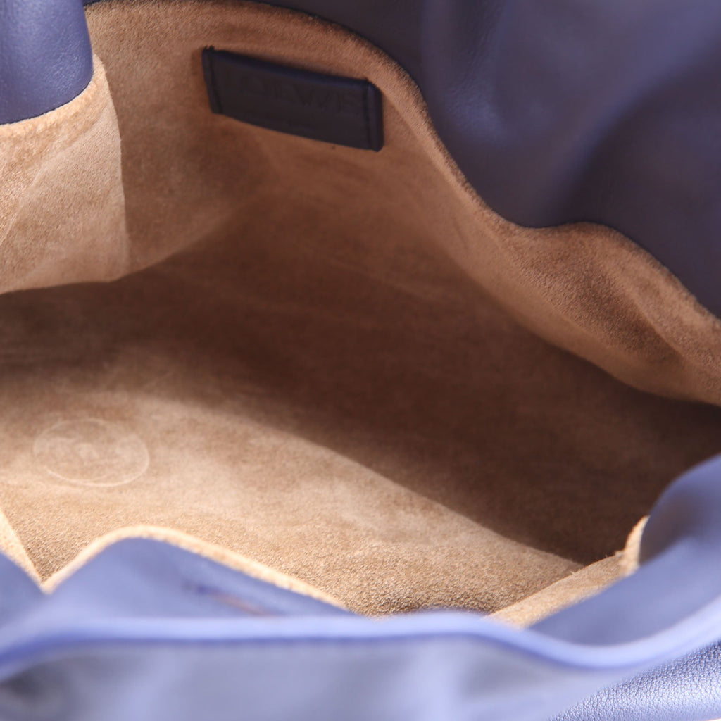 Flamenco Knot Clutch Mini Navy