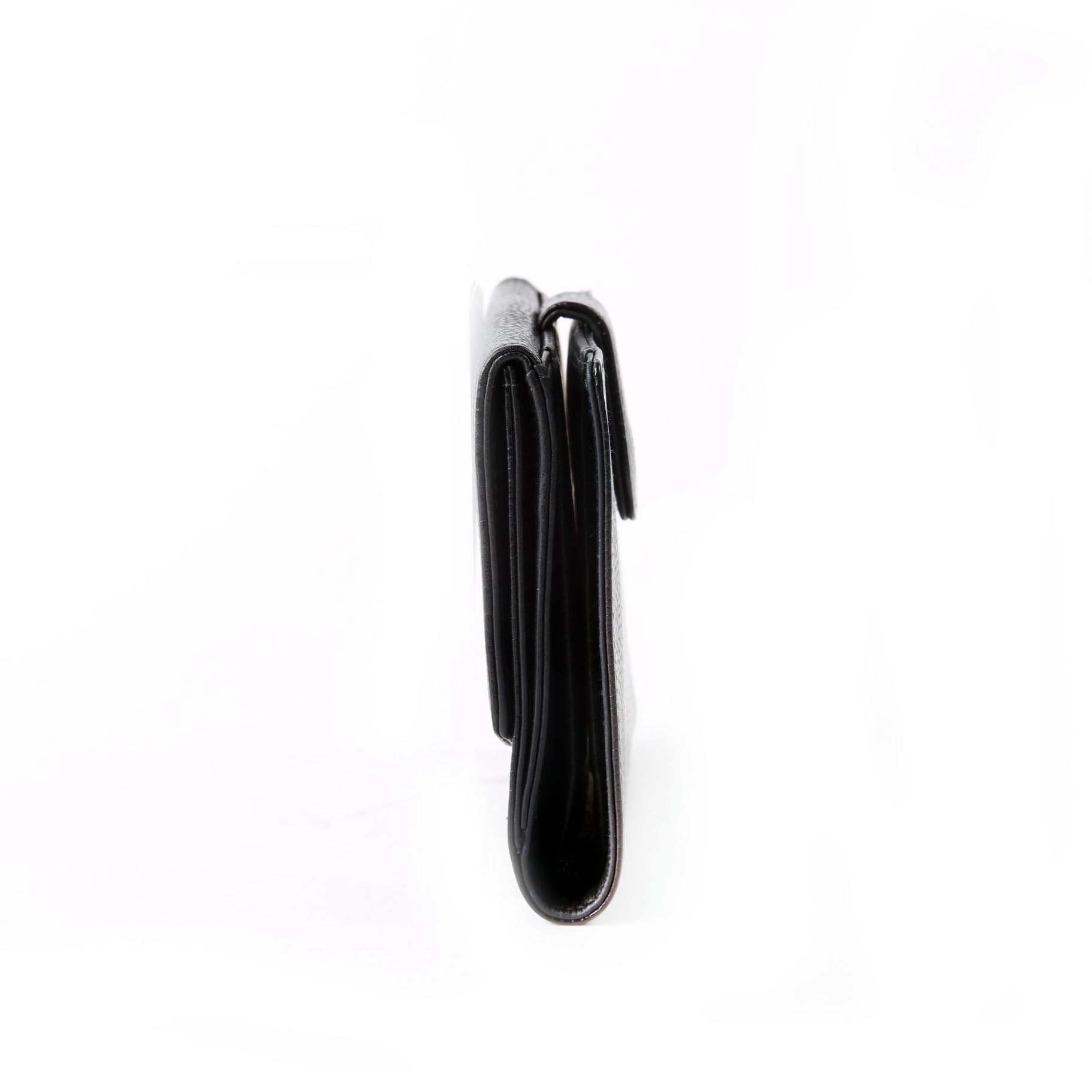 Timeless Compact Wallet Caviar Vintage Black