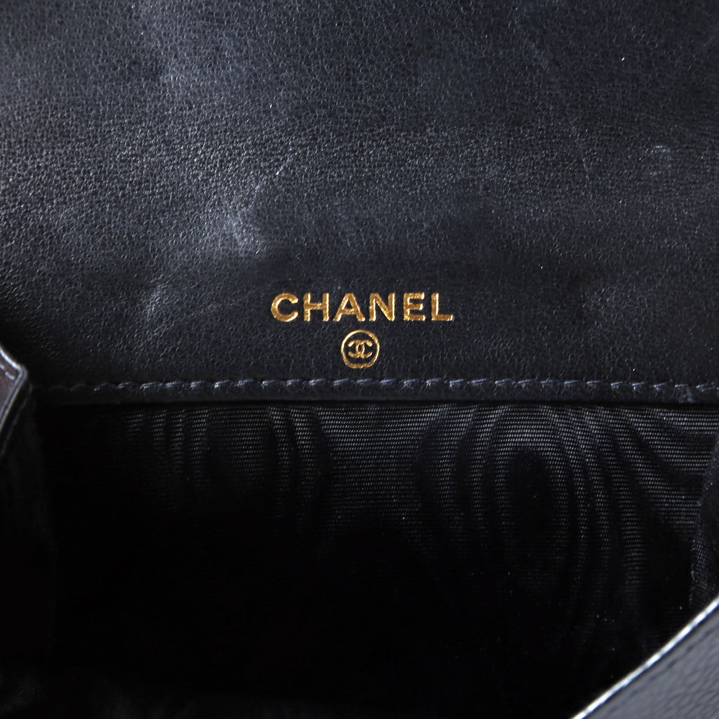 Timeless Compact Wallet Caviar Vintage Black