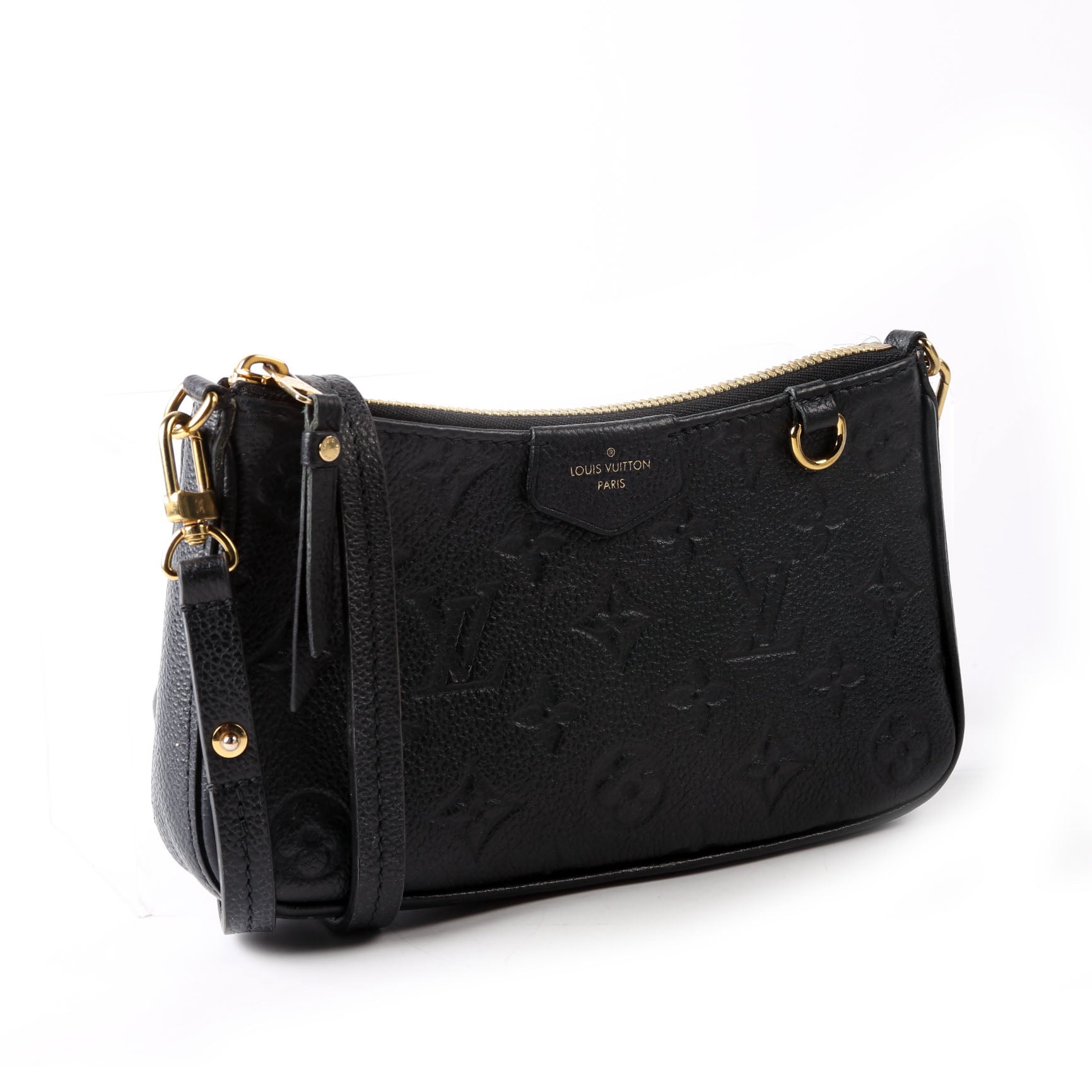 Easy Pouch On Strap Empreinte Black