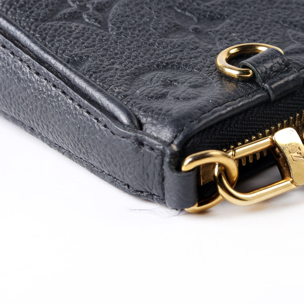 Easy Pouch On Strap Empreinte Black