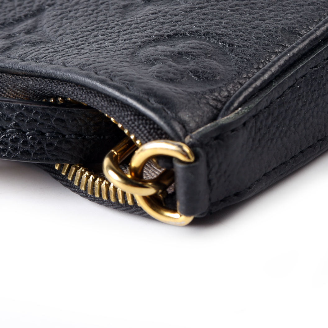 Easy Pouch On Strap Empreinte Black