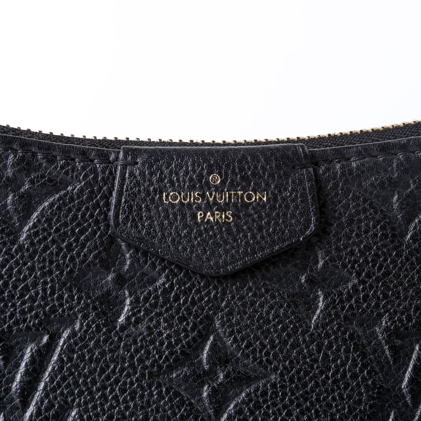 Easy Pouch On Strap Empreinte Black