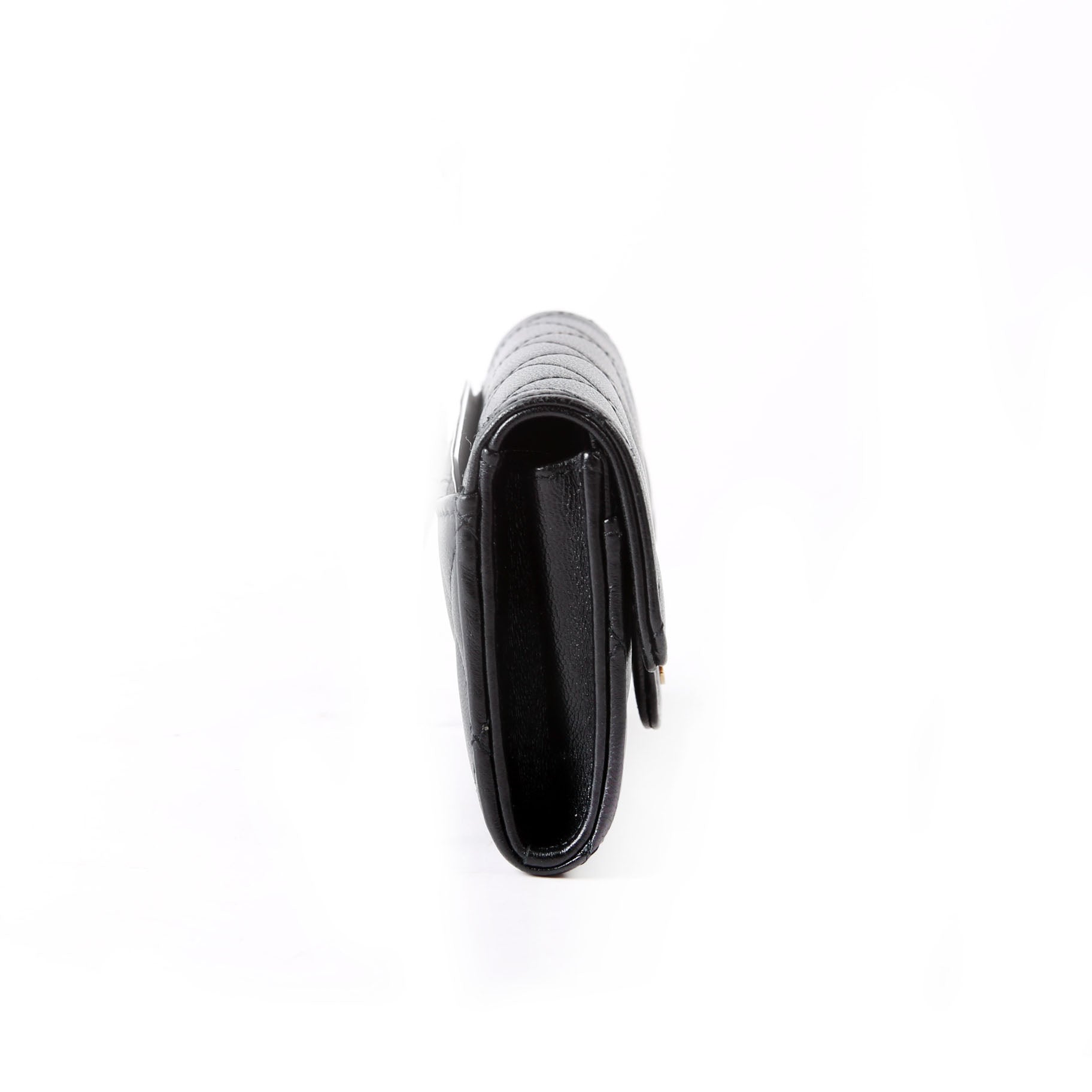 Classic Business Card Holder Lambskin 31M Black