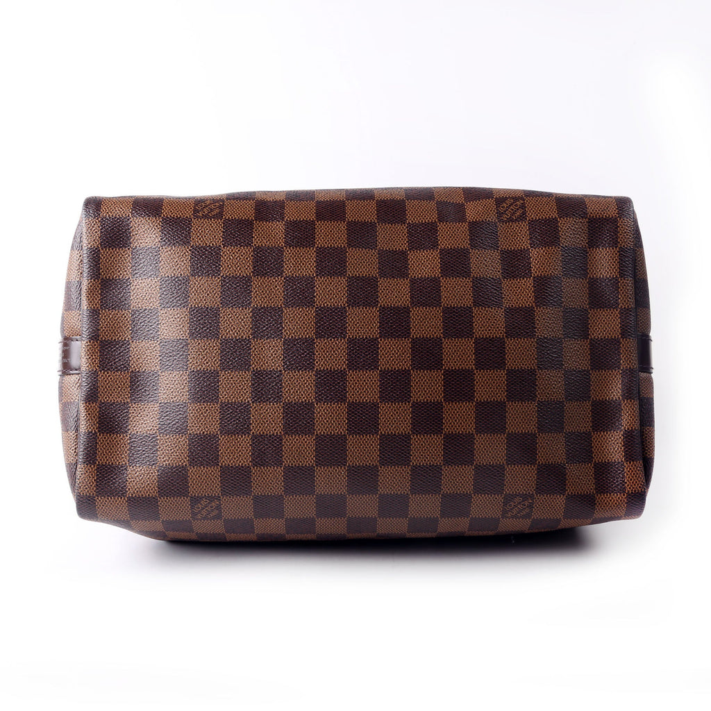 Speedy 30 With Strap Damier Ebene