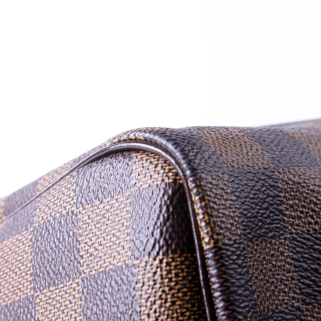 Speedy 30 With Strap Damier Ebene