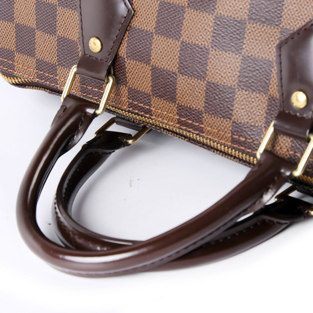 Speedy 30 With Strap Damier Ebene