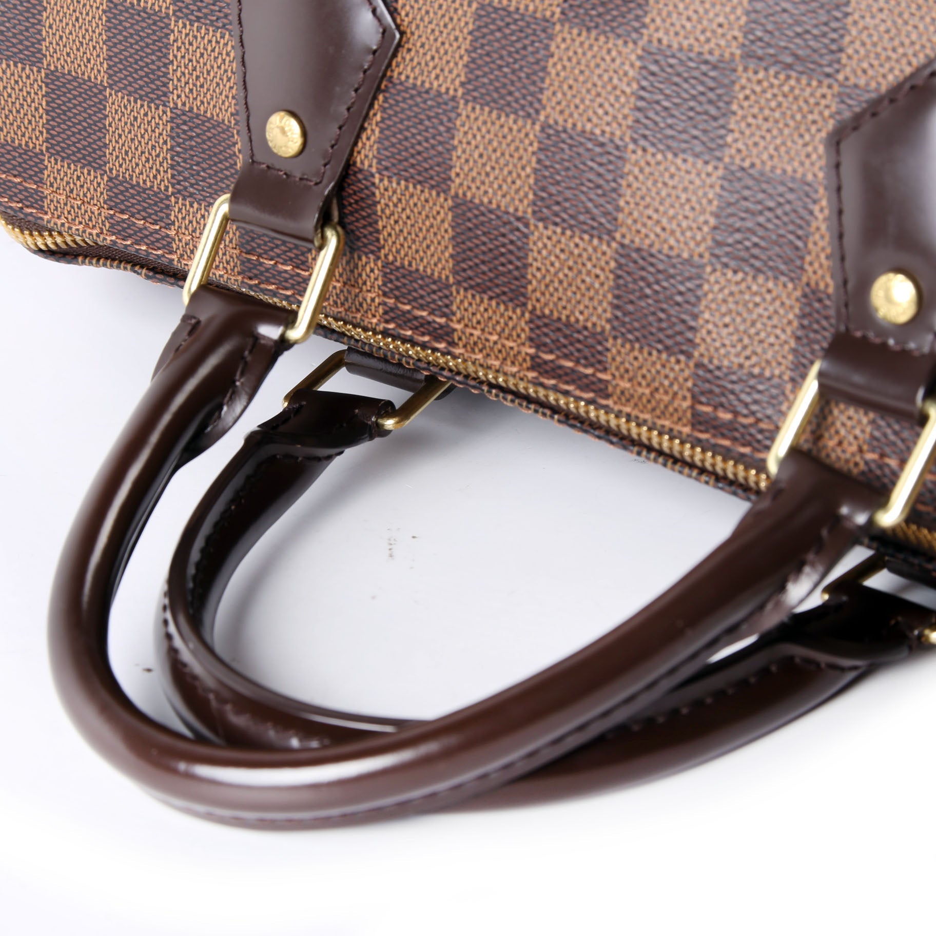 Speedy 30 With Strap Damier Ebene