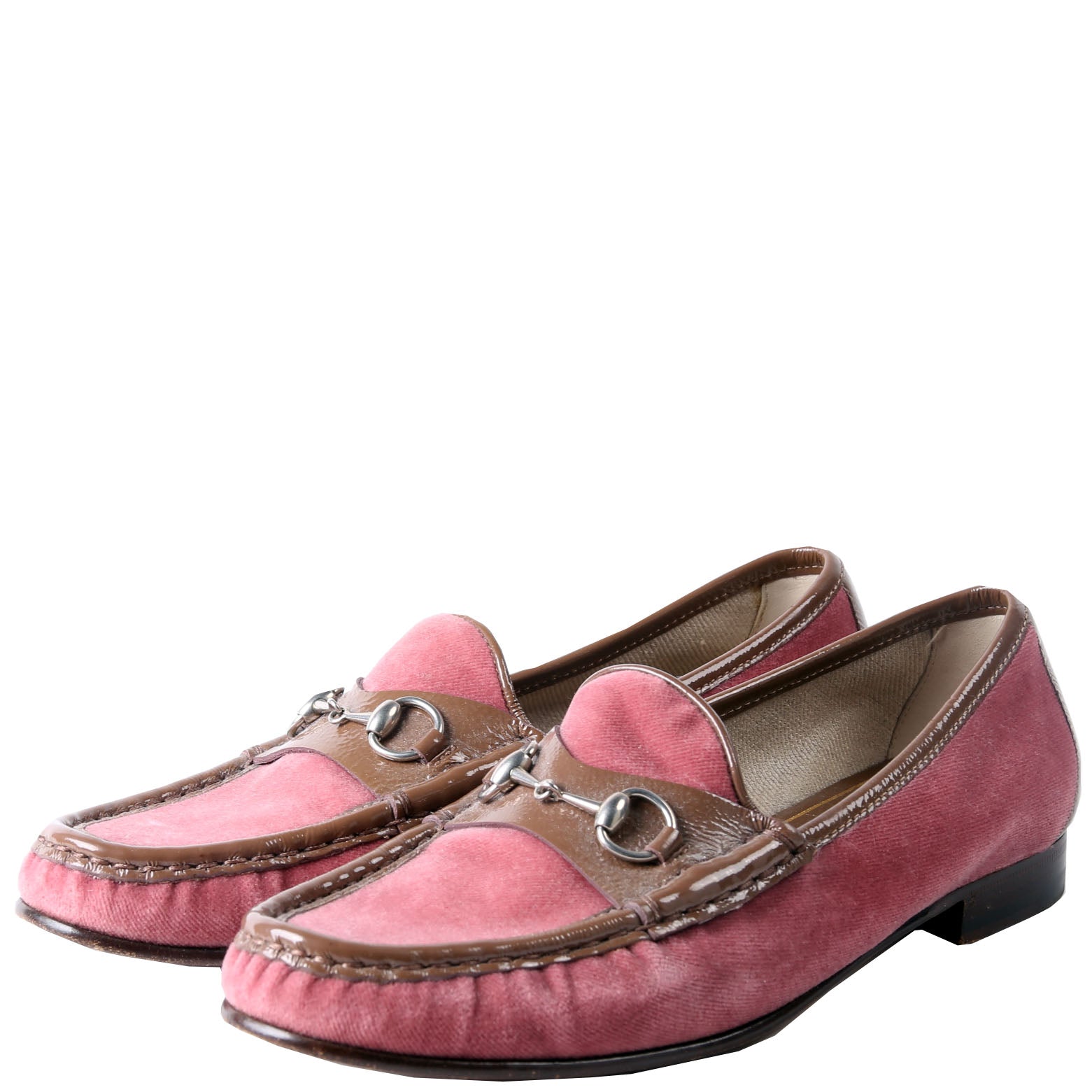 Gucci Horsebit Velvet Loafers Size 38.5