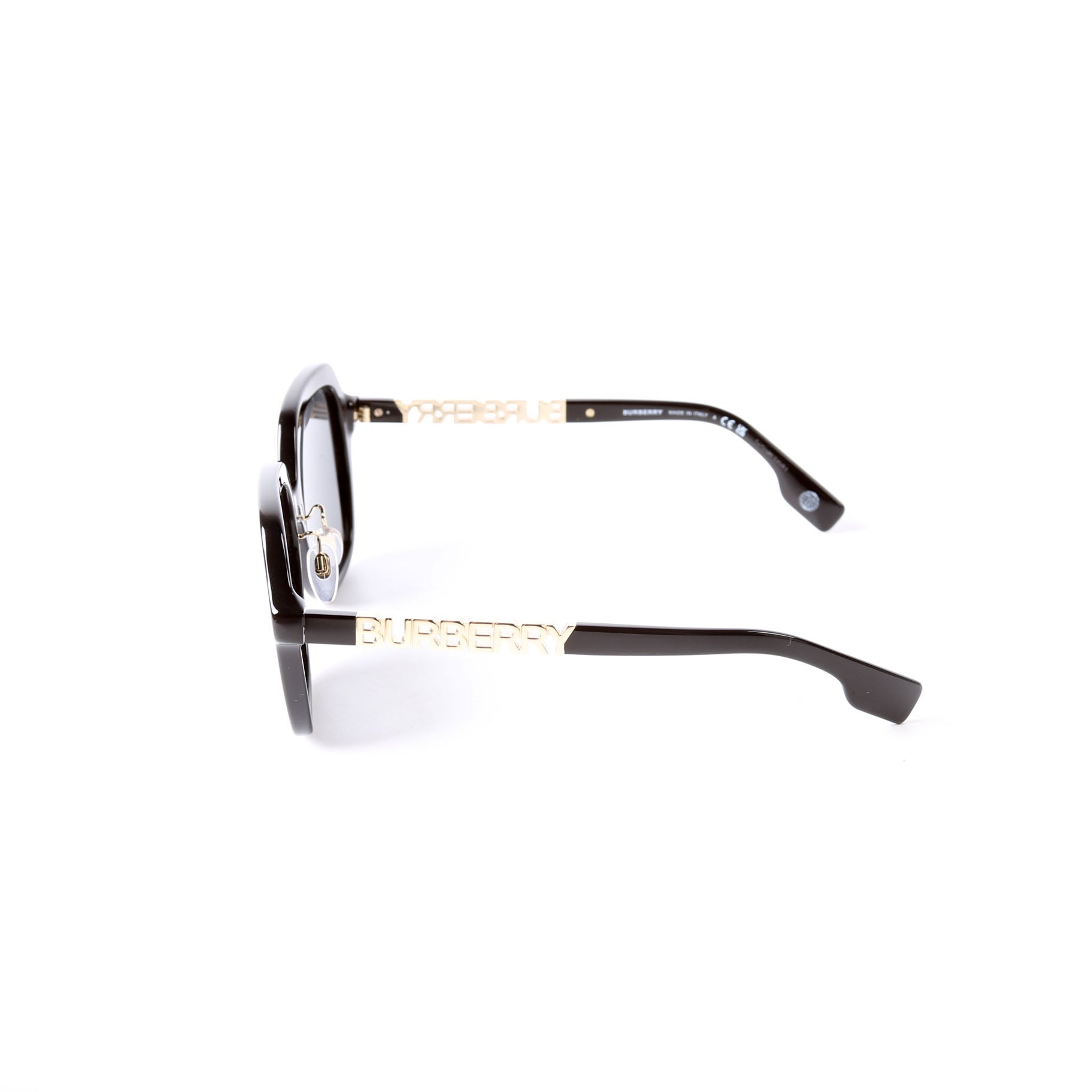 4389-F Joni Square Sunglasses Black/Gold