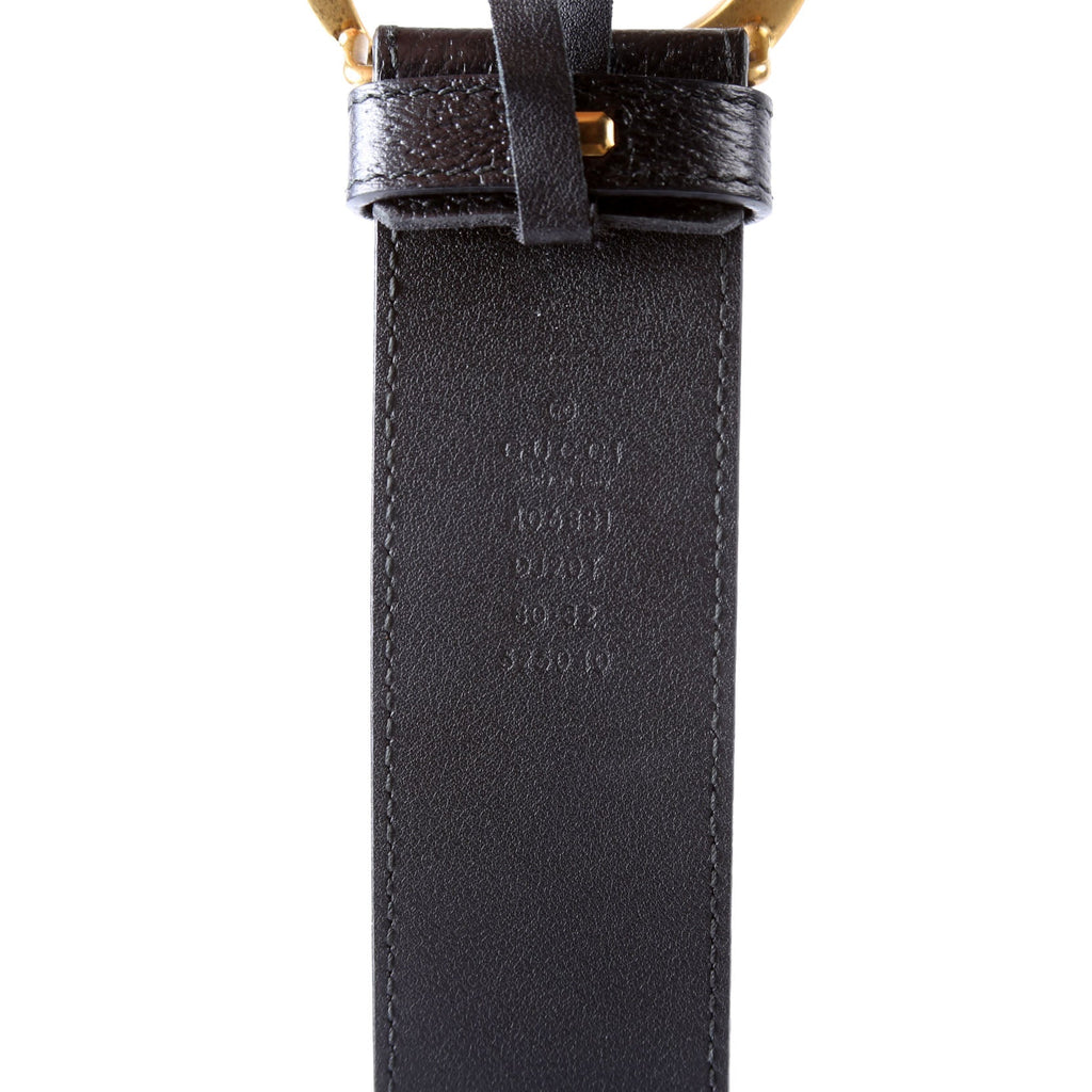 Gucci 406831 GG Marmont Size 80/32 Black