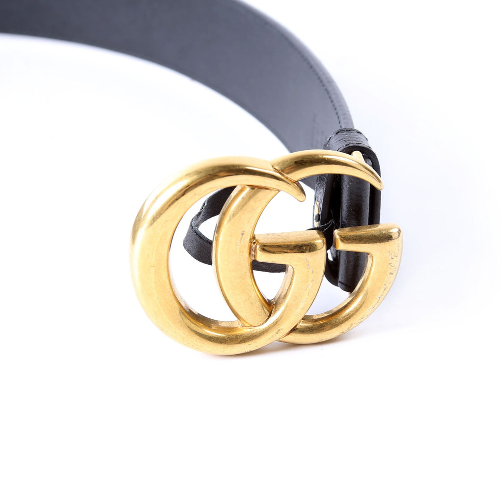 Gucci 406831 GG Marmont Size 80/32 Black