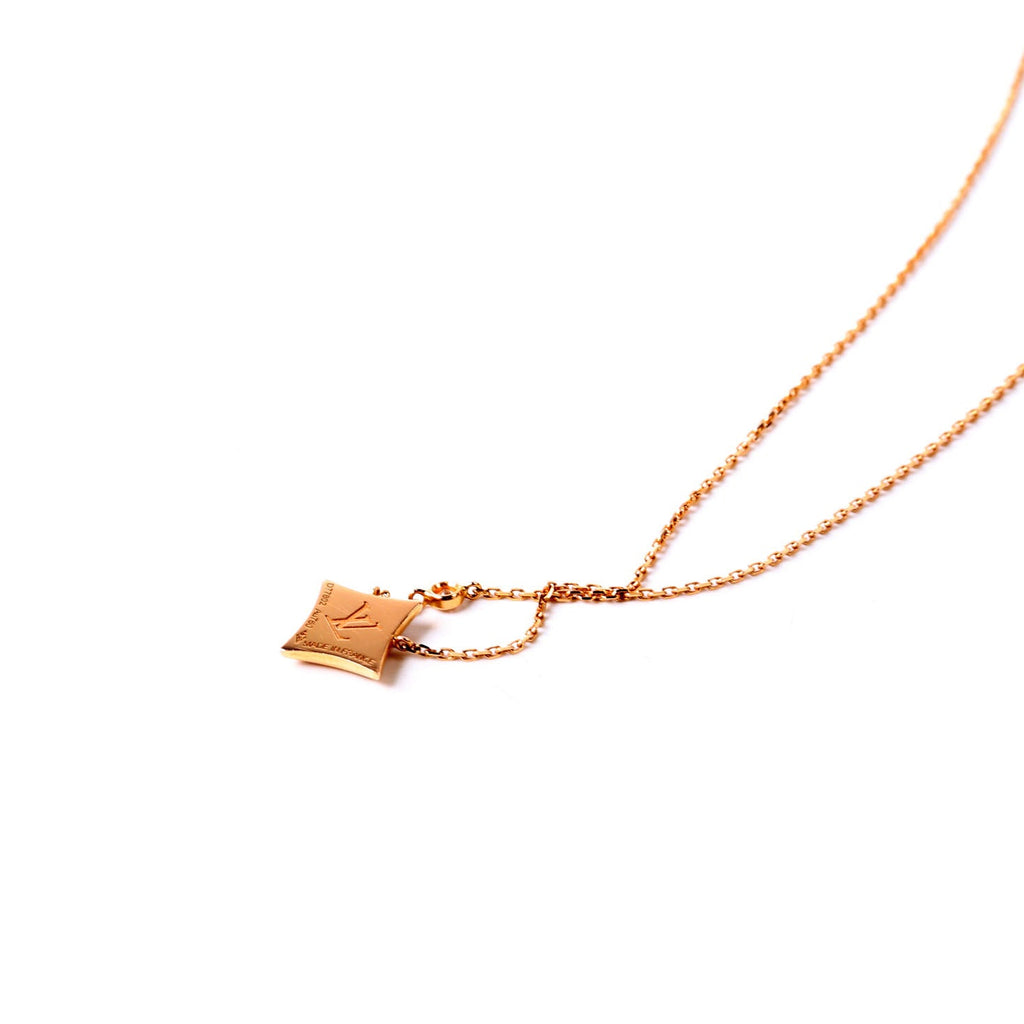 Color Blossom BB Star Necklace 750/Diamond/Mother Of Pearl