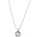 Interlocking G Bead Chain Necklace 925