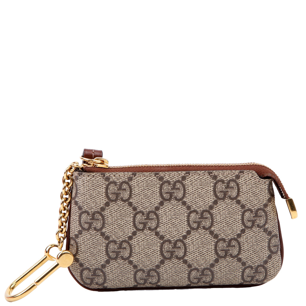 Gucci 447964 GG Supreme Key Case
