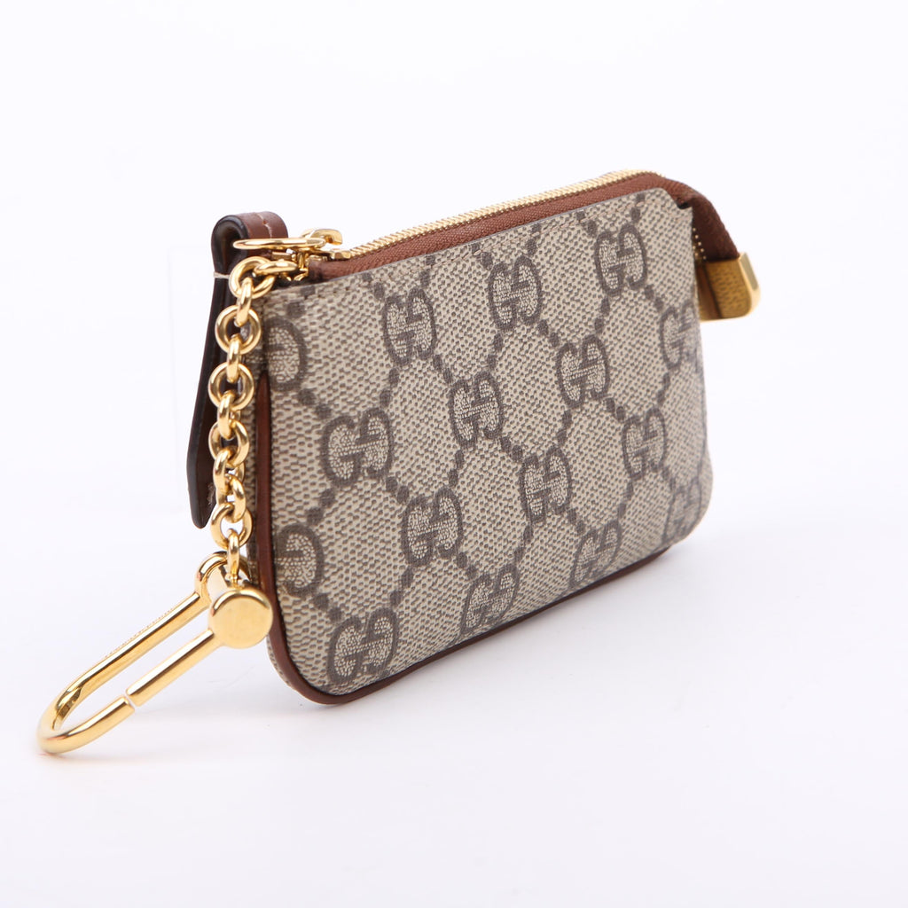 Gucci 447964 GG Supreme Key Case