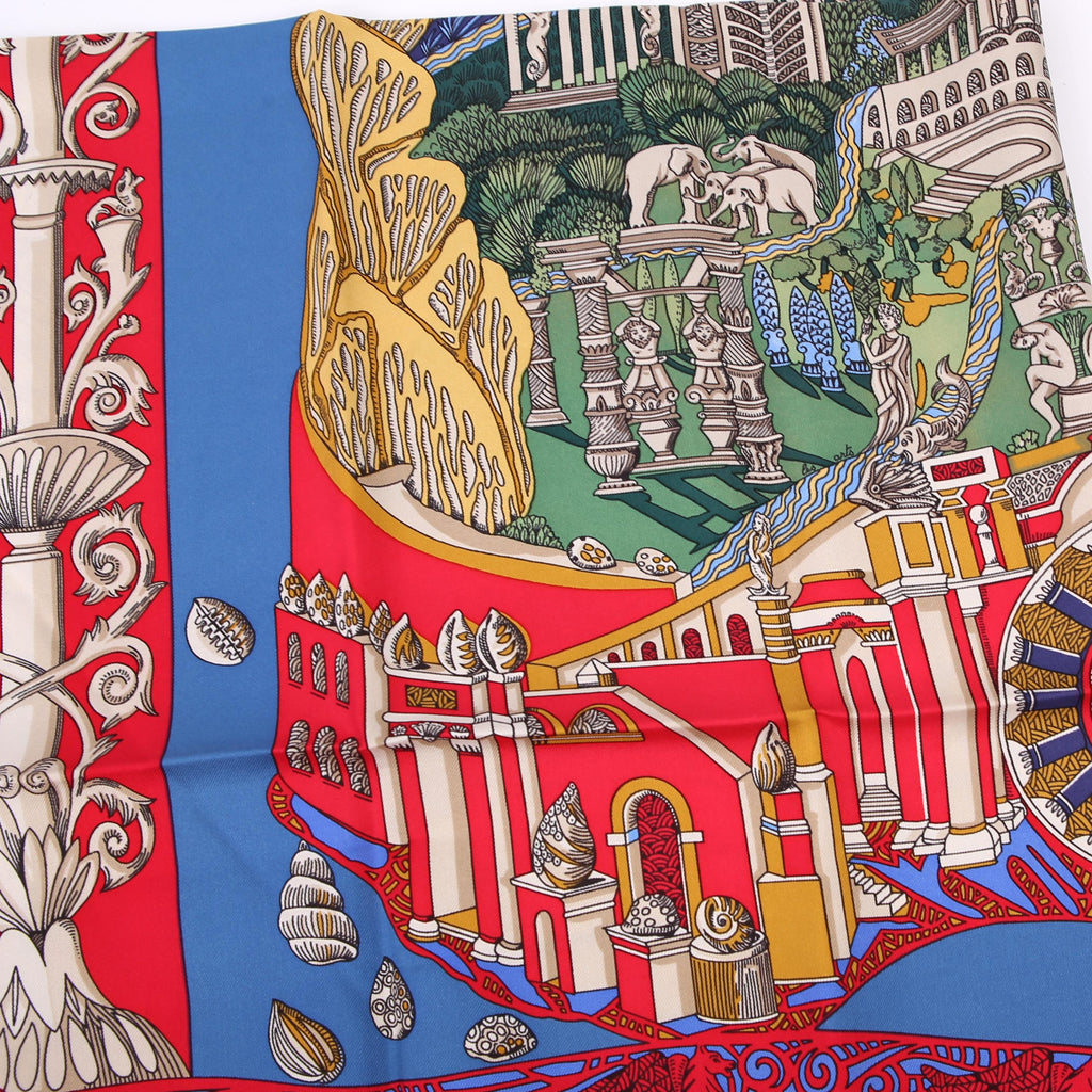 L'antantide 90CM Silk Scarf