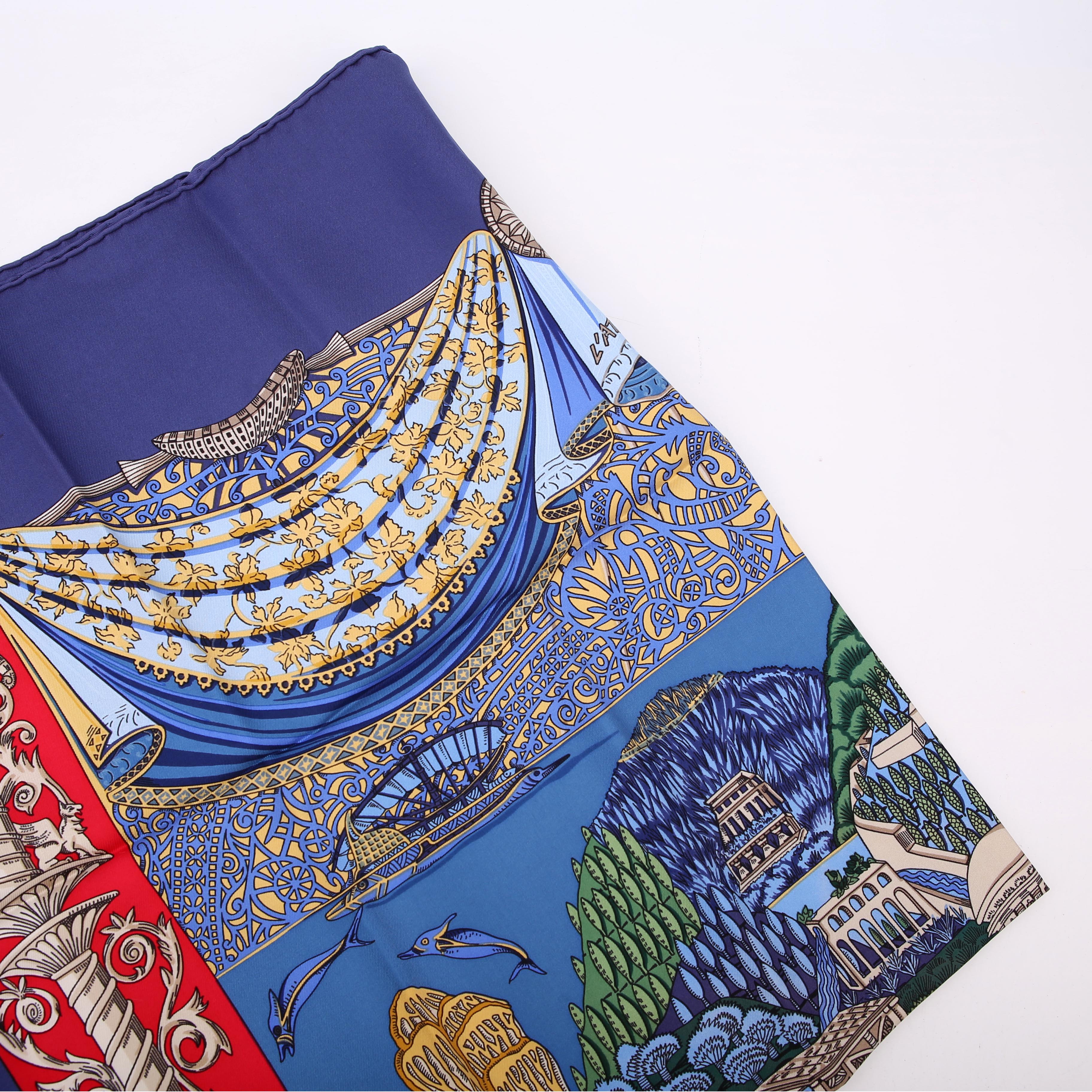 L'antantide 90CM Silk Scarf