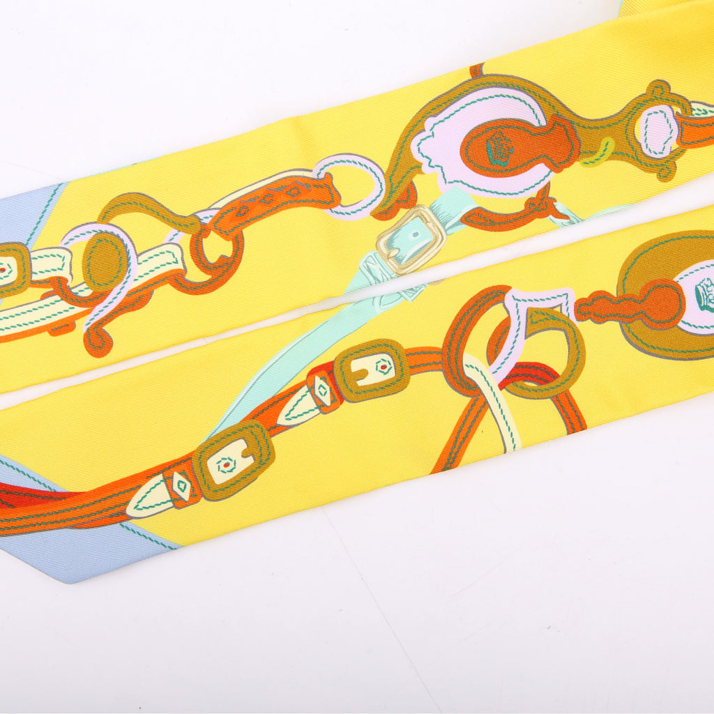 Brides De Gala Twilly Scarf Yellow