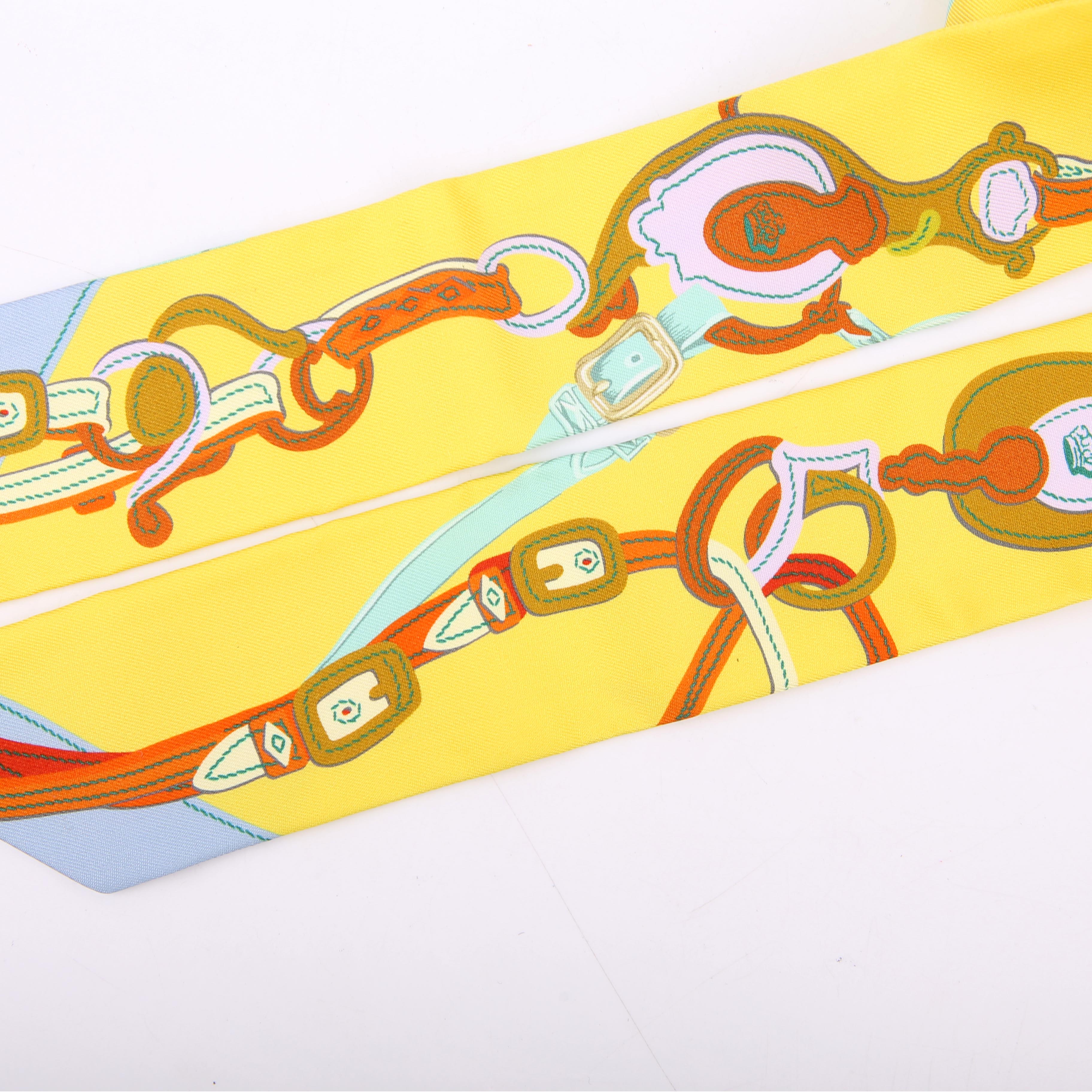 Brides De Gala Twilly Scarf Yellow