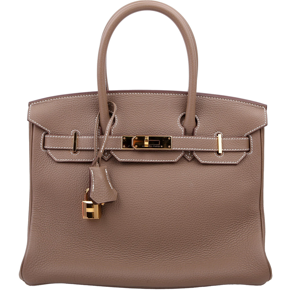 Birkin 30 Togo 2021 Etoupe/Gold