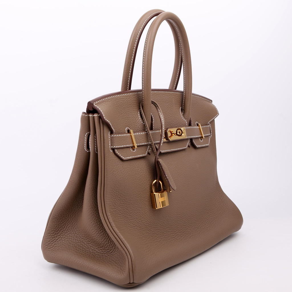 Birkin 30 Togo 2021 Etoupe/Gold