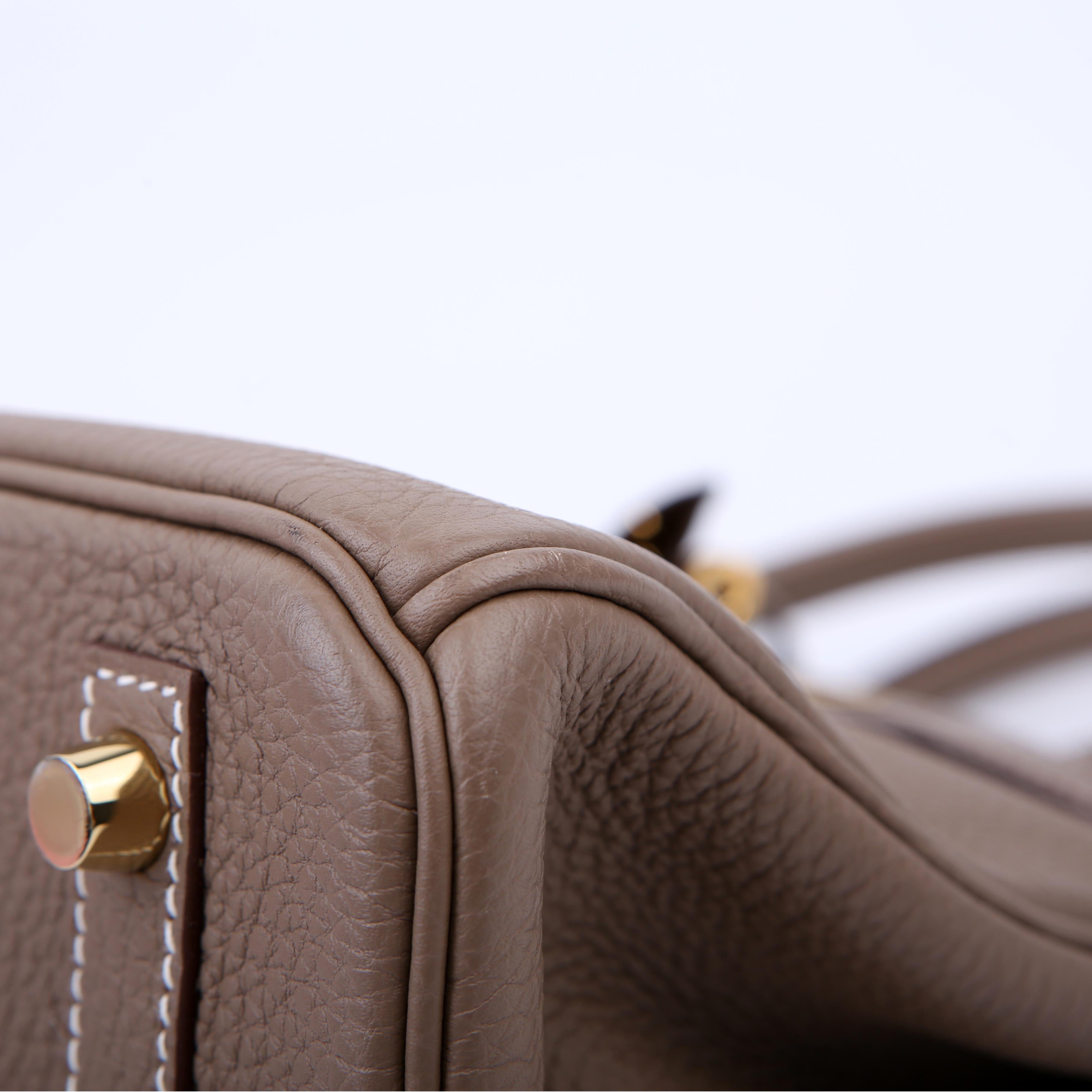 Birkin 30 Togo 2021 Etoupe/Gold