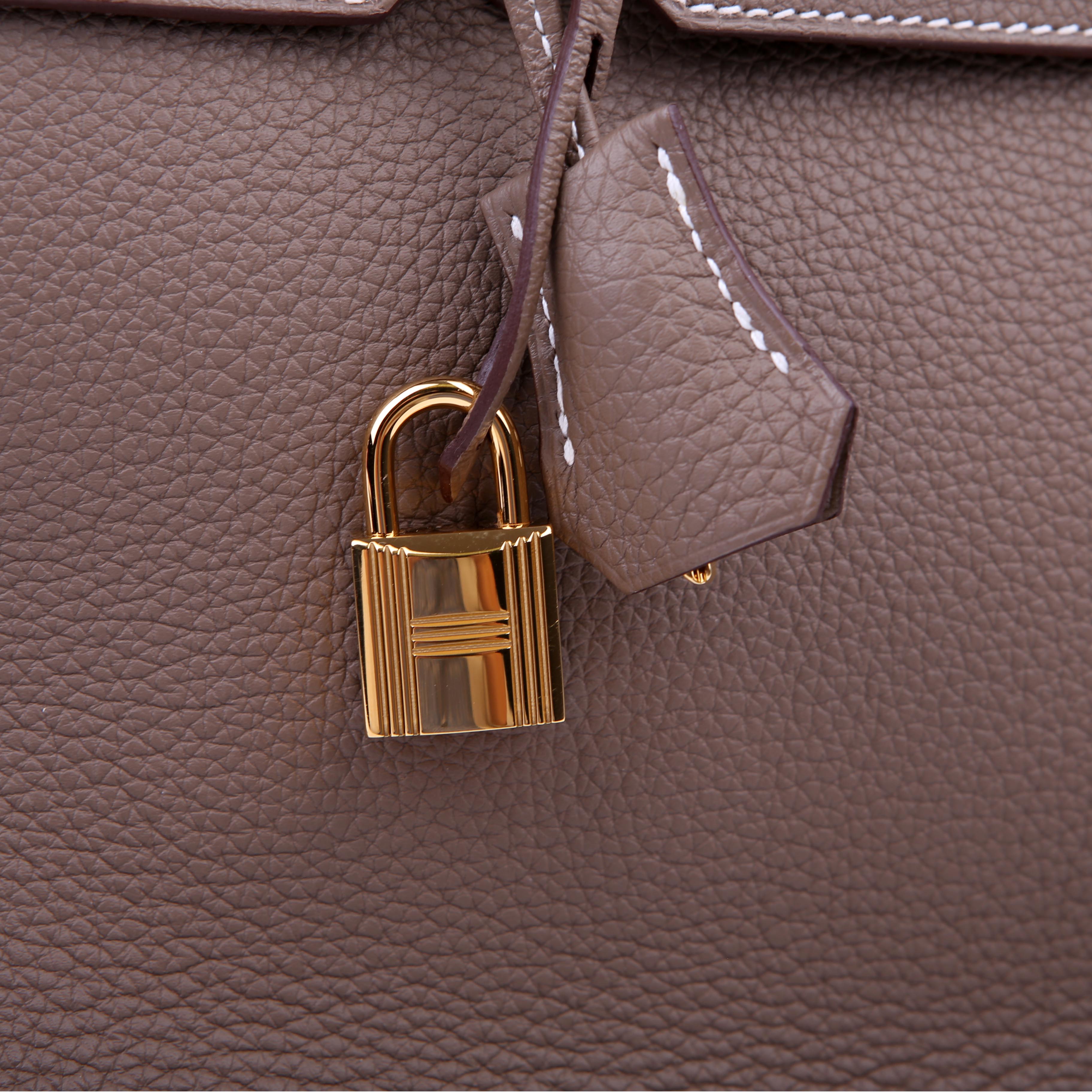 Birkin 30 Togo 2021 Etoupe/Gold