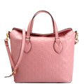 428226 Sig Leather Fold Over Tote