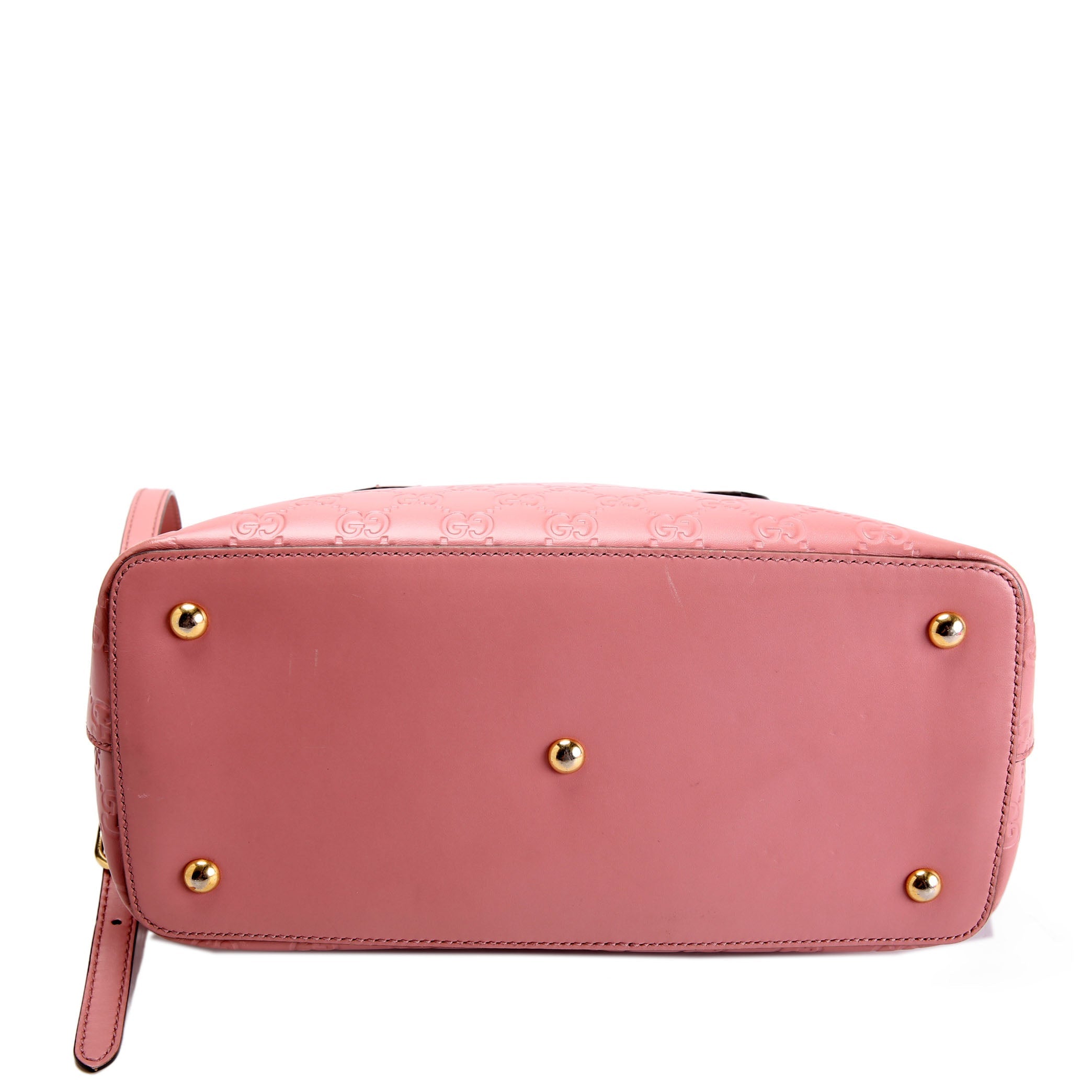 428226 Sig Leather Fold Over Tote