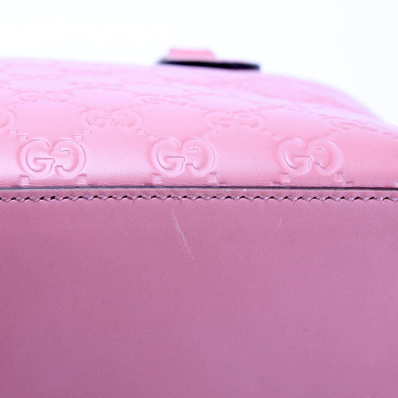 428226 Sig Leather Fold Over Tote