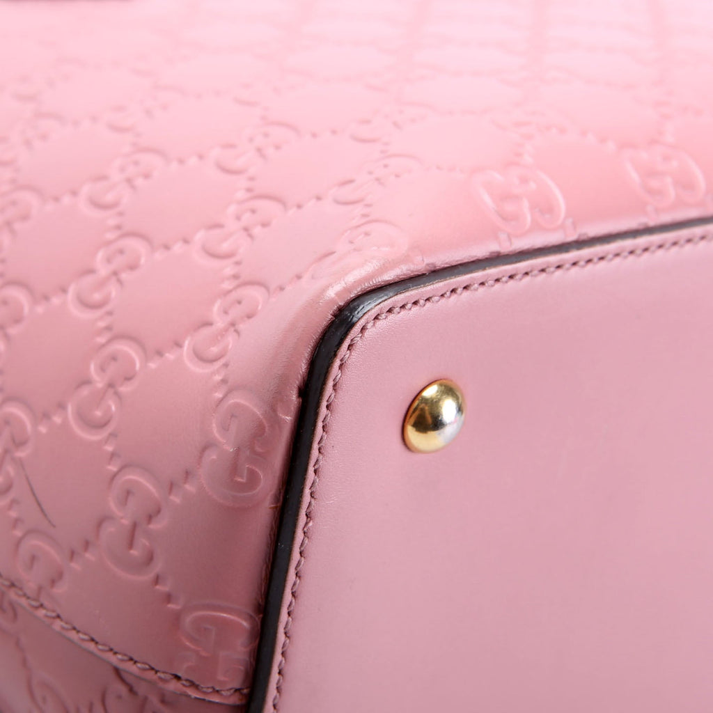 428226 Sig Leather Fold Over Tote