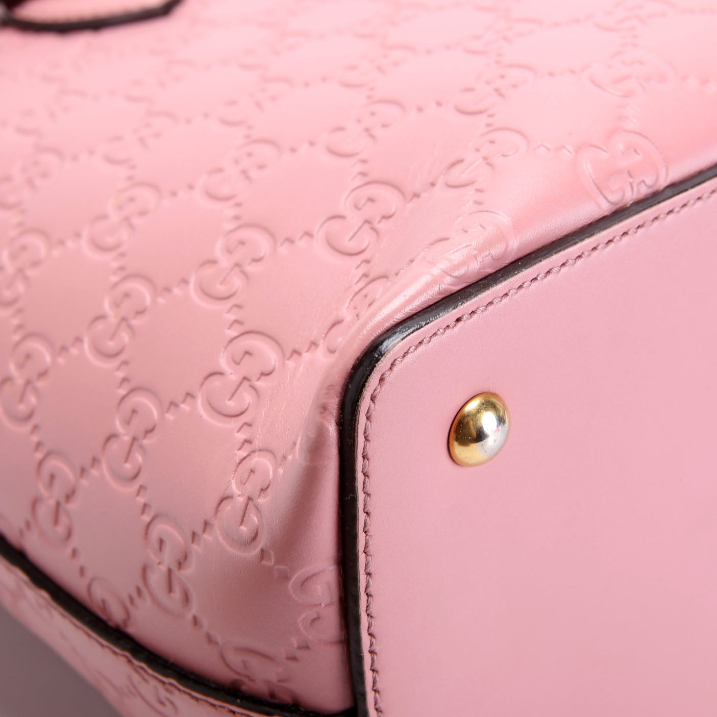 428226 Sig Leather Fold Over Tote