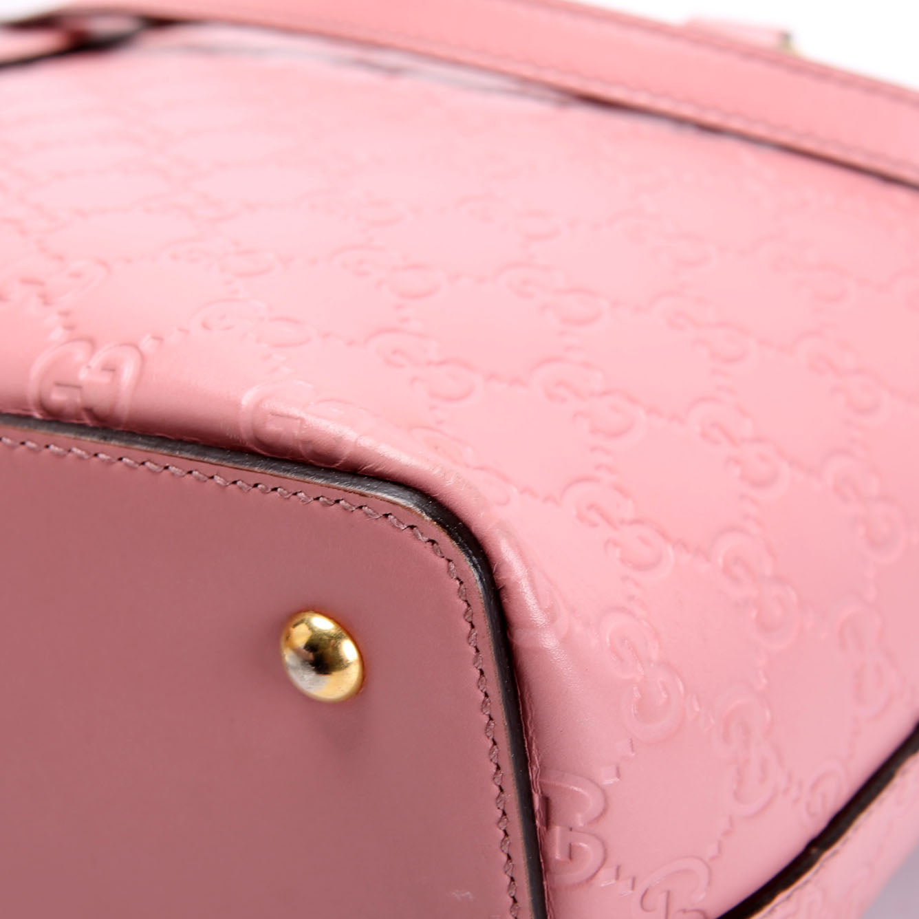 428226 Sig Leather Fold Over Tote