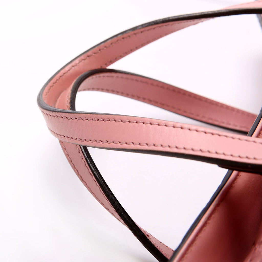 428226 Sig Leather Fold Over Tote