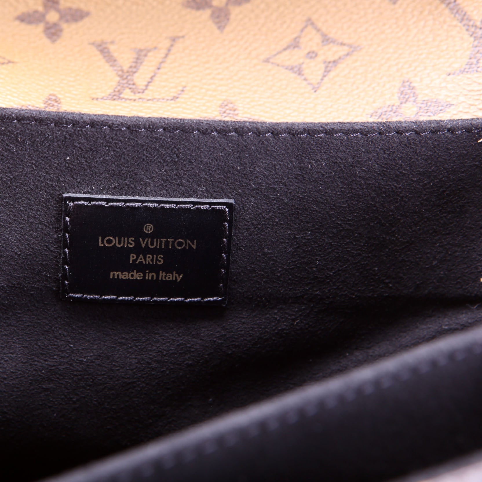 Pochette Metis Reverse Monogram Brown/Beige/Black