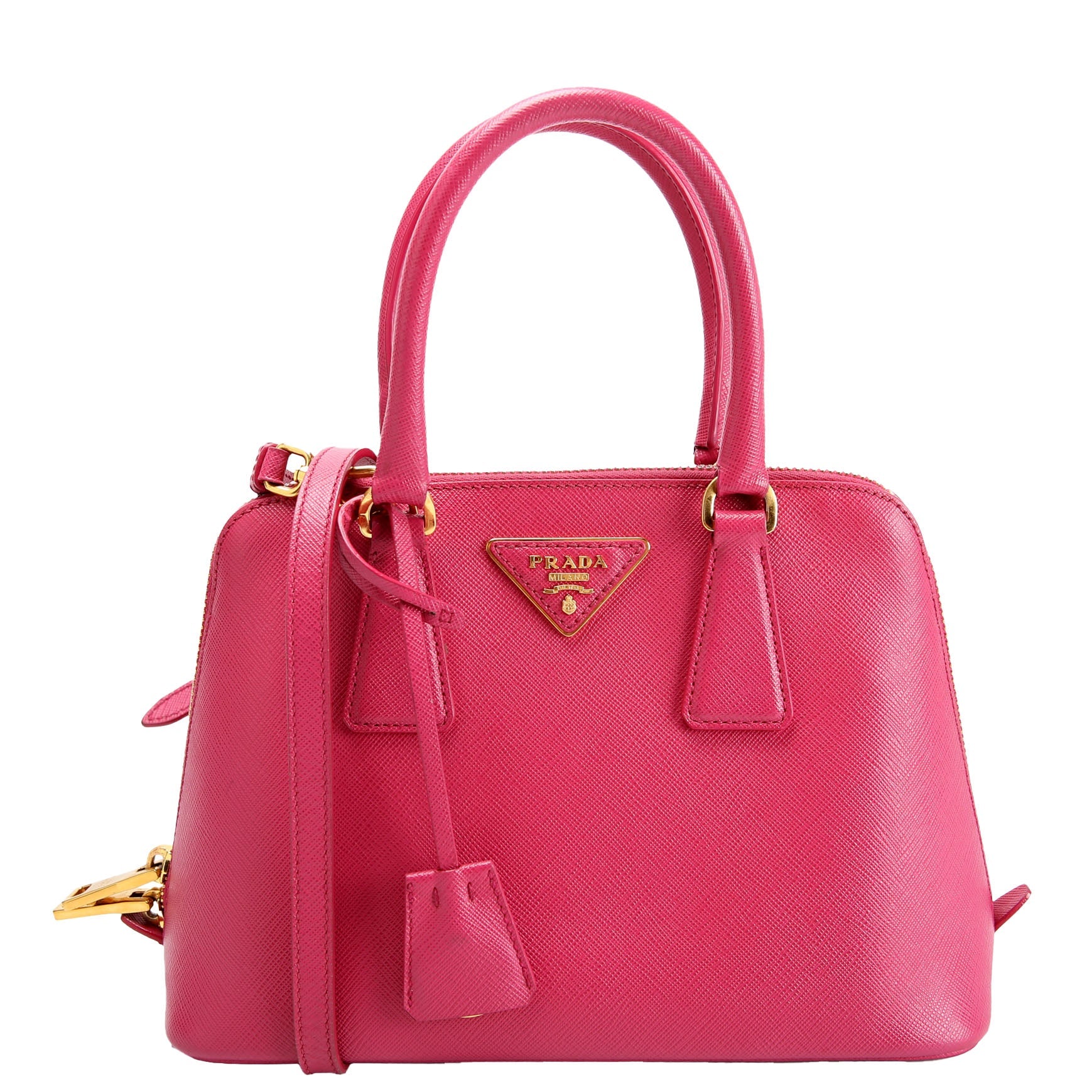 BL0837 Saffiano Lux Performance Medium Pink