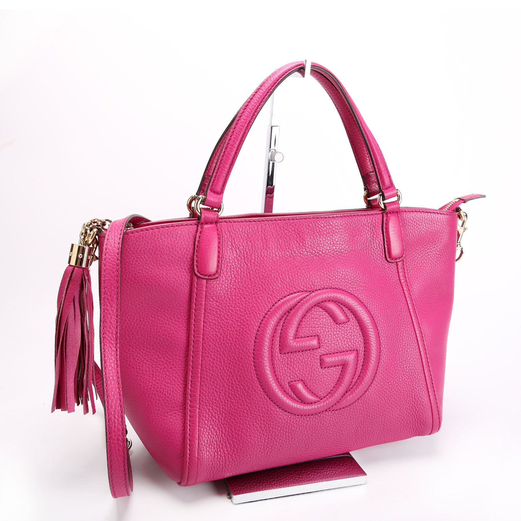 Gucci 369176 Soho Crossbody Pink