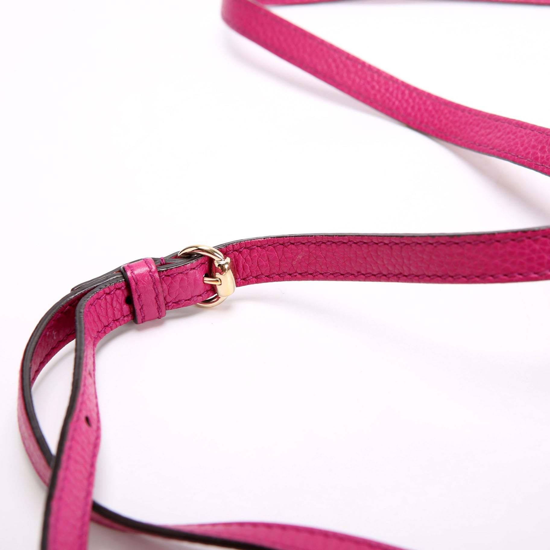 Gucci 369176 Soho Crossbody Pink