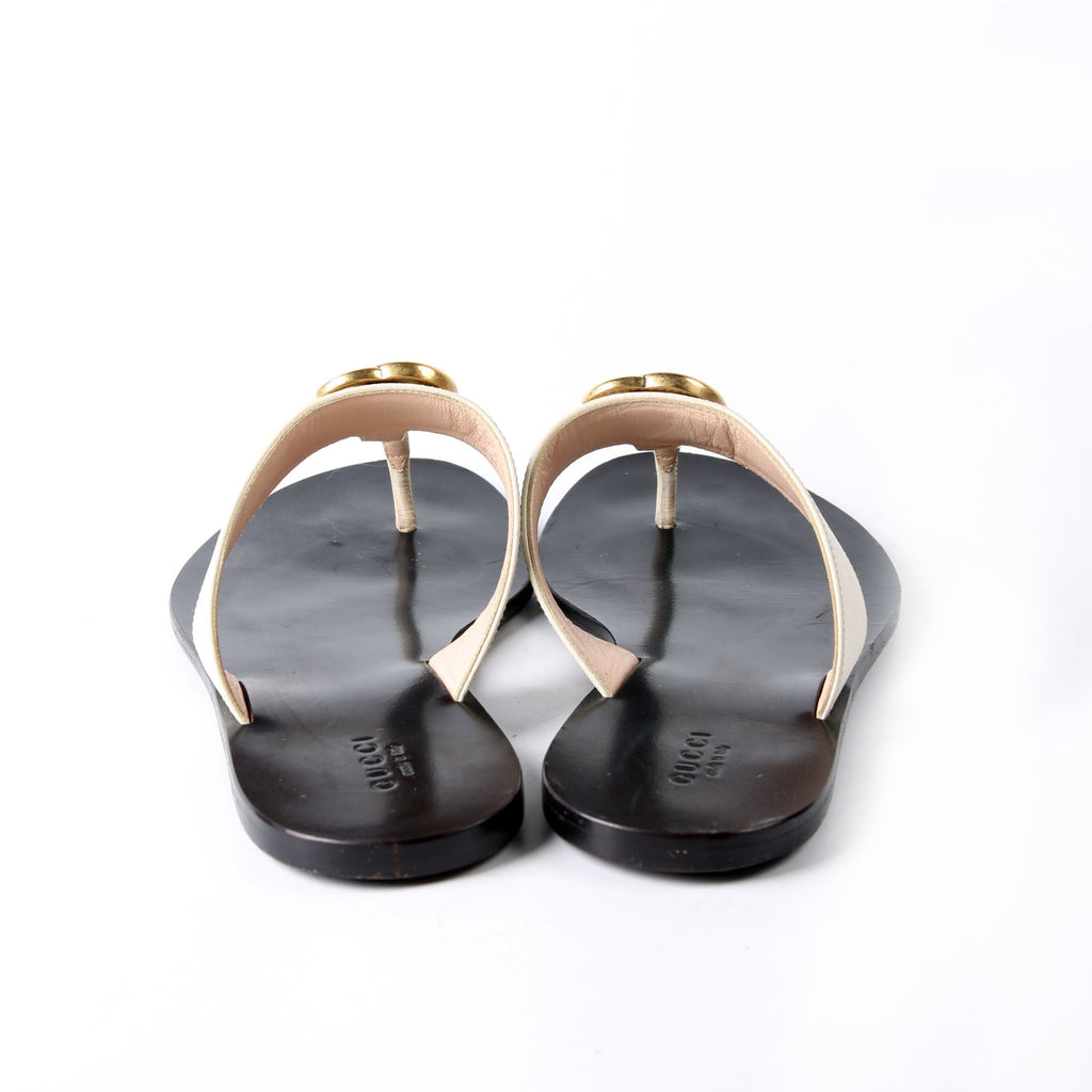 Gucci Marmont T Strap Sandals Size 38.5